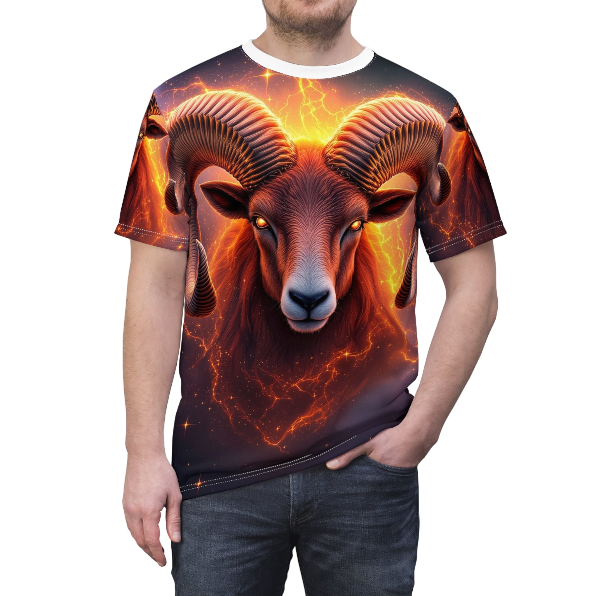 Aries Mythic Zodiac Graphic Shirt