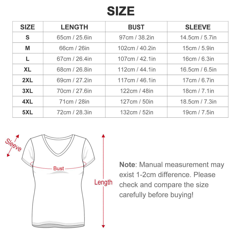 S+L Paint Splatter V-neck Short Sleeve T-Shirt VT