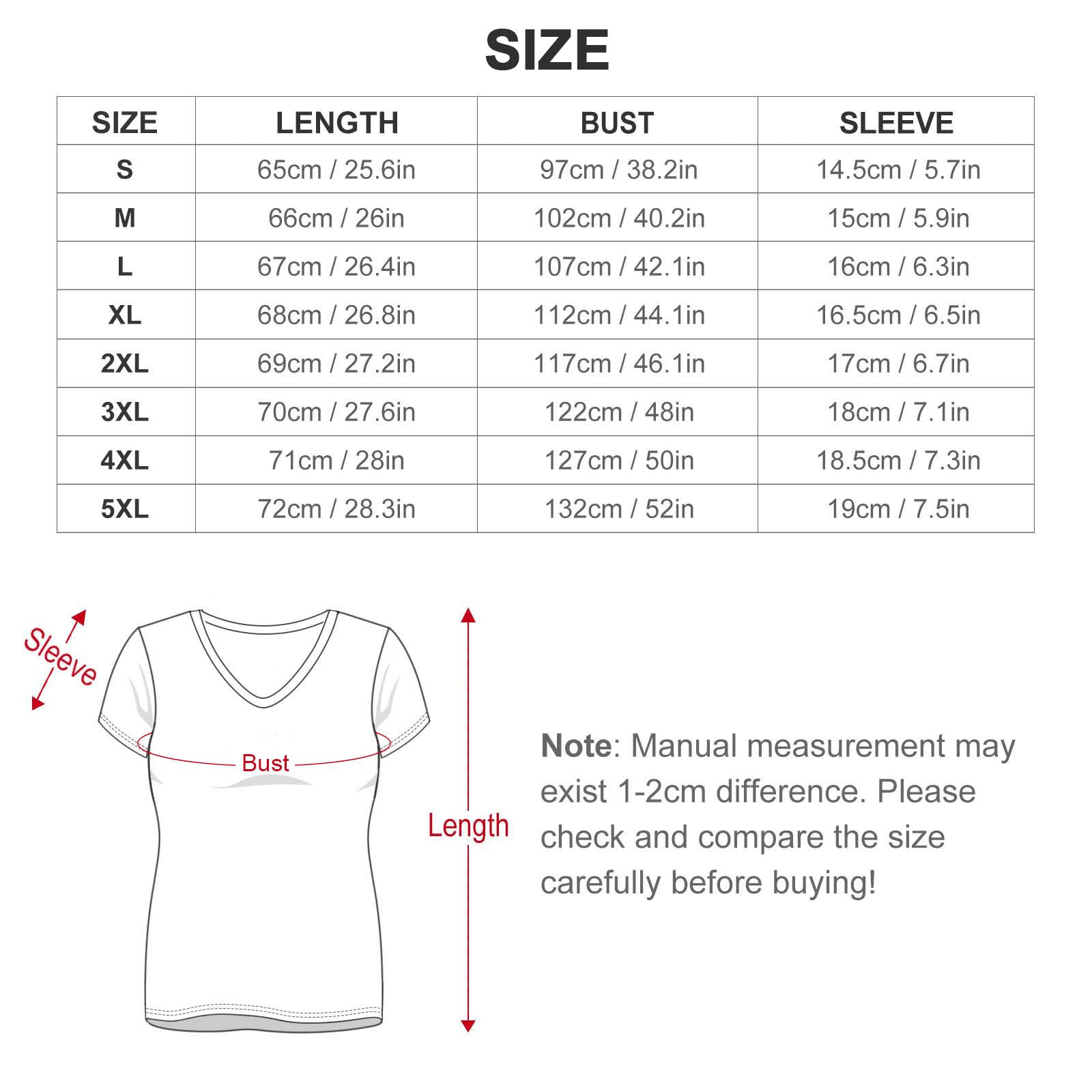 S+L Paint Splatter V-neck Short Sleeve T-Shirt VT