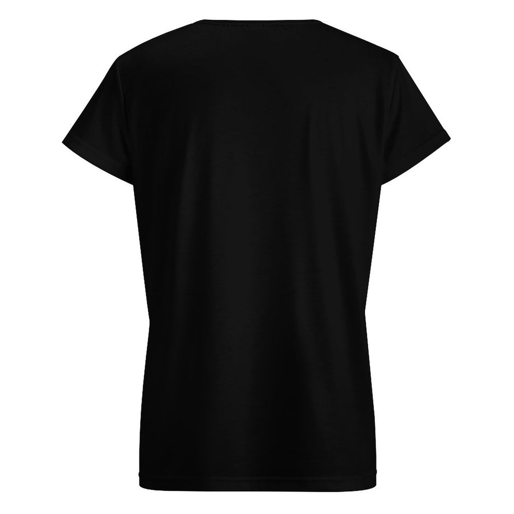 S+L Paint Splatter V-neck Short Sleeve T-Shirt VT