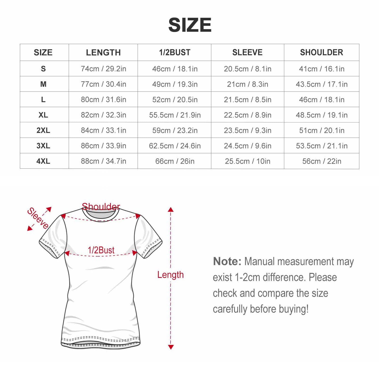 S+L "Streetstyle" Cotton Comfort Short-Sleeve T-Shirt